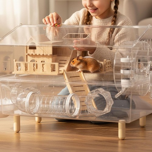 Grande cage multifonctionnelle