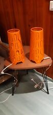 LOT DE 2 LAMPES DE CHEVET
