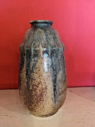 Ancien vase signé art