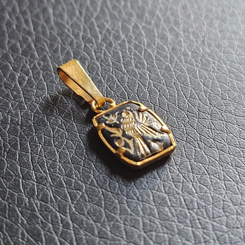 Pendentif tolède oiseau - pendentif,