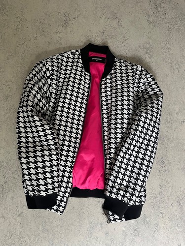 Dsquared2 houndstooth bomber - houndstooth,