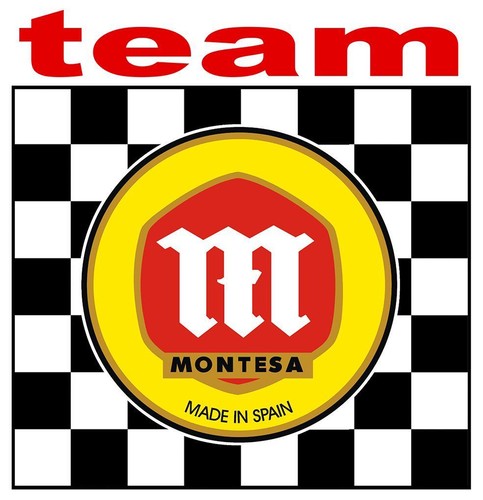 Team montesa sticker vinyle - team,