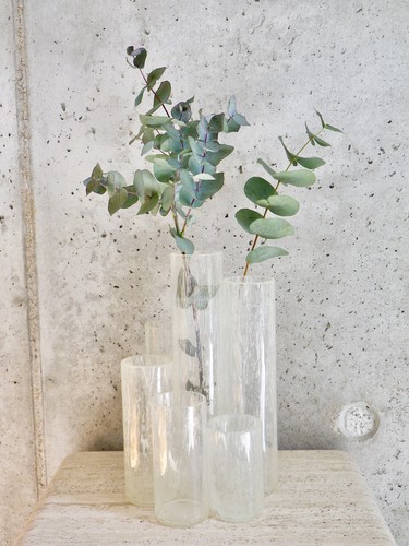 Vase tubes verre murano - de,