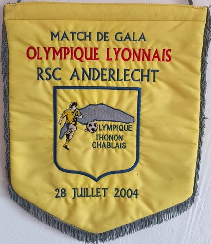 Fanion match lyon vs - match, ol