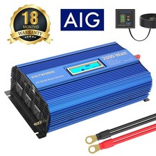 Power Inverter 2000W 12V to110V~120V Modified Sine Wave USA Transistors