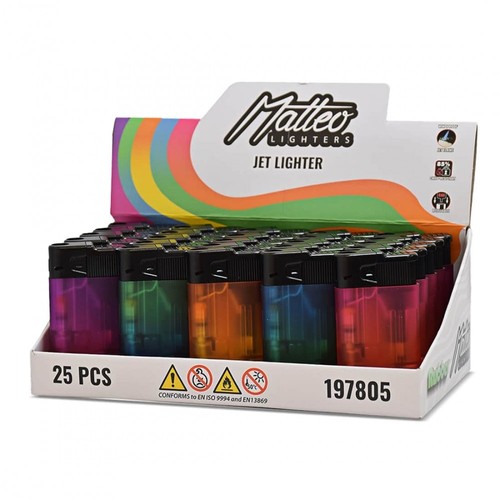 Briquet tempête multicolore - briquet,