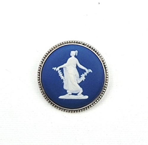 Wedgwood blue jasperware cameo - blue,