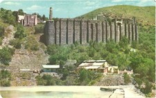 Panorama of The Central Mine of Rayas, Guanajuato, Gto., Mexico Postcard