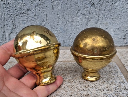 Embouts boule tringle à - 2,