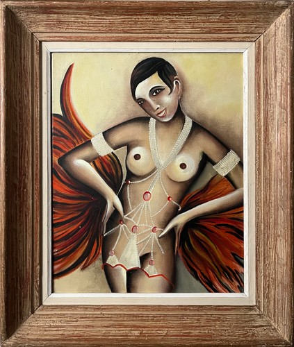 Tableau hst joséphine baker - "joséphine, baker"