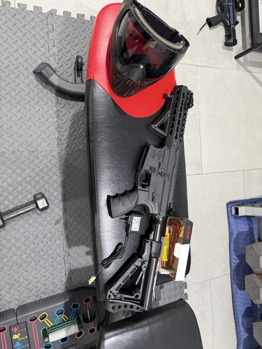 Airsoft rifle facemask - rifle, +