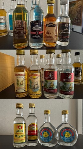 Lot mignonettes rhum - lot,