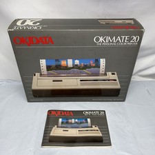Okidata Okimate 20 Color Printer 1985 Model# EN3211 Powers On w/Original Box 