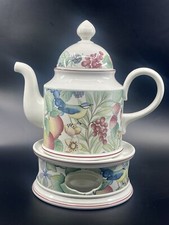 Vintage Villeroy & Boch Catalina Coffee Maker Porcelain Stove Germany
