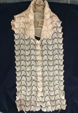 Plastron dentelle guipure