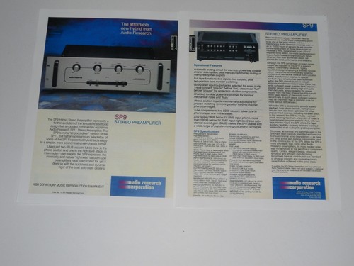 Audio research tube - sp-9,