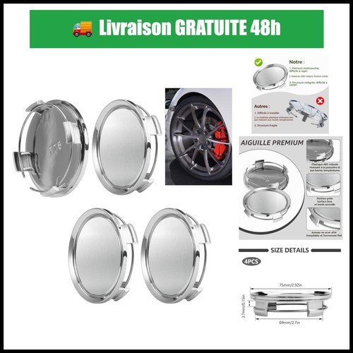 Cache moyeux roue 75 - de, mm