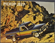 1979 Jeep Pickup Truck Brochure Folder J-10 20 Honcho Original Spanish Text