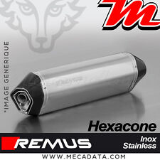 Silencieux Pot échappement Remus Hexacone inox Triumph Tiger Explorer XCA 2021