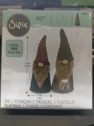 Sizzix bigz die gnome - die,