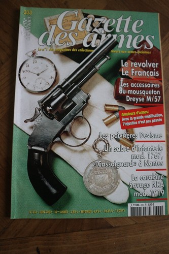 Revue gazette armes - revue, n°333