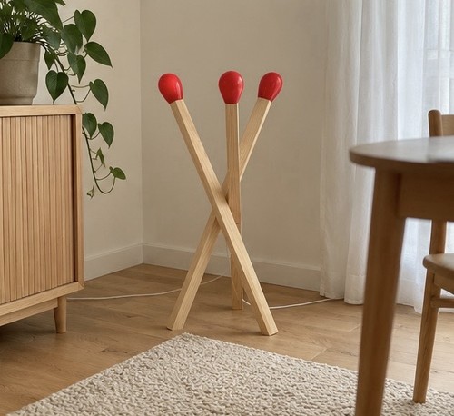 Lampe sur pied - , trépied