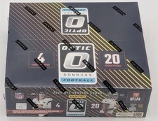 24 DONRUSS OPTIC FOOTBALL HOBBY RETAIL BOX SEALED 6 RC QBs DOWNTOWN/UPTOWNS
