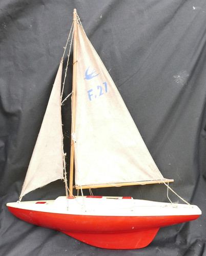 Jouet ancien bâteau voilier - bâteau,