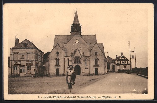 Cpa chapelle sur - cpa, la