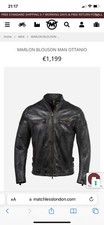 Matchless Blouson Homme Cuir