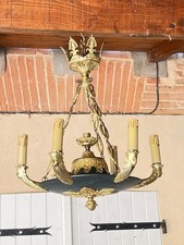Ancien lustre de style empire