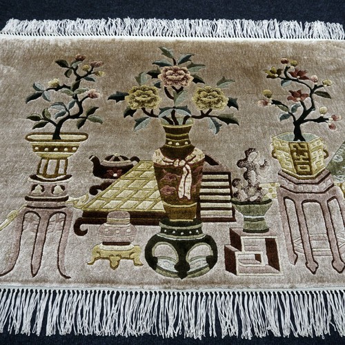 Tapis soie chine - chine, x