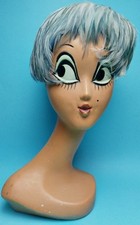 OLD HAT HEADDRESS WIG 1930s-40s feathers - Roaring Twenties style 