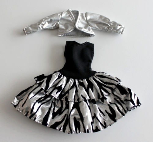 Robe soirée noir argent - robe, de