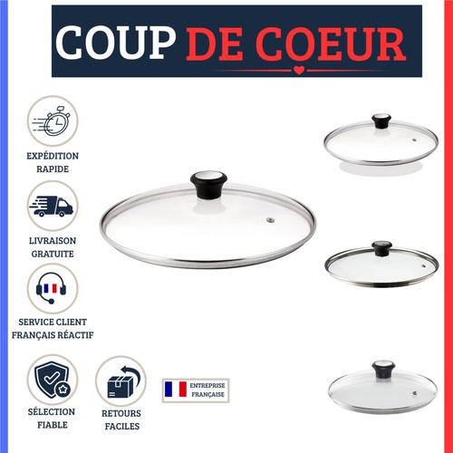 Tefal couvercle verre - tefal, en