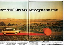 Publicité Advertising 097  1979   Citoen la GSA Pallas ( 2p)