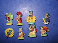 Série complete de 8 feves