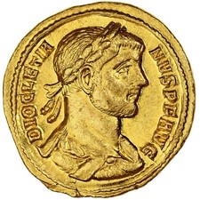 Dioclétien, Aureus, 284-294