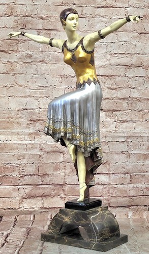 Sculpture bronze danseuse art - sculpture,
