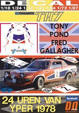DECAL TRIUMPH TR7 V8 T.POND