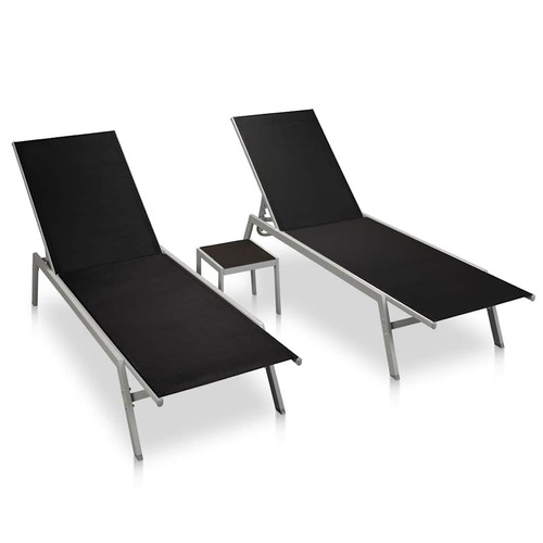 Lot chaises longues avec - lot, de