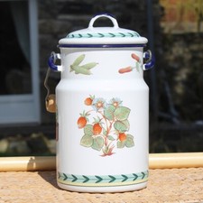 Pot / bidon à lait en tôle