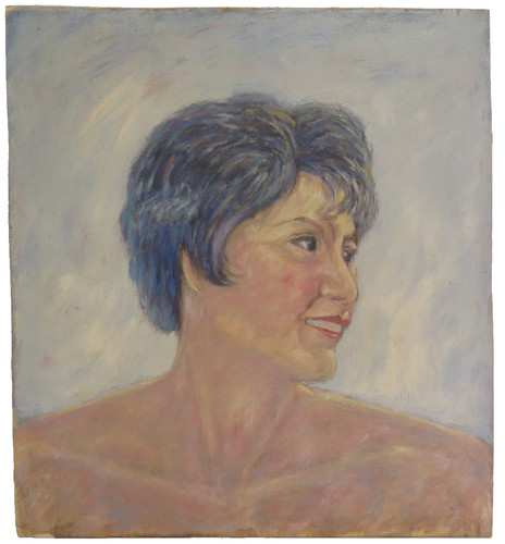 Tableau portrait daté - portrait,