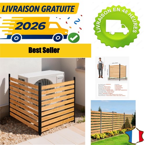 Vevor panneau clôture bois - vevor,