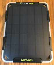 Goal Zero Nomad 5 Solar Panel Portable 5 Watts Monocrystalline # 11500 