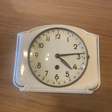 Antique Ceramic Clock Works Ref Q 