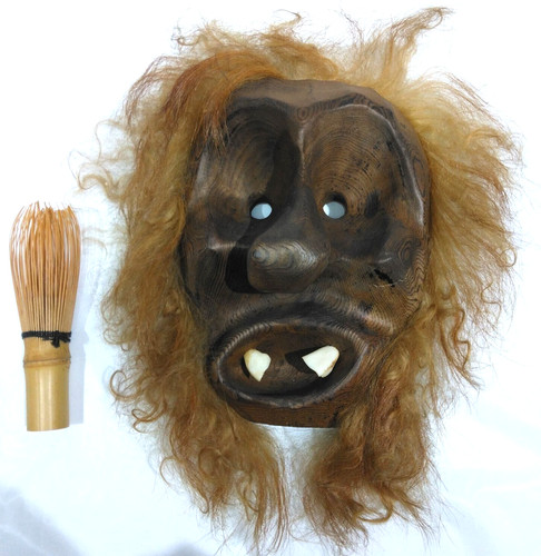 Ancien masque krampus - krampus, japonais