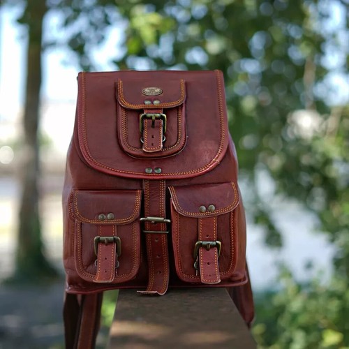 Sac dos cuir d agneau - sac,