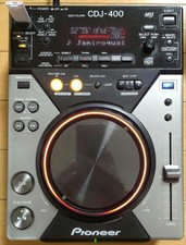 Pioneer CDJ-400 DJ CD/USB Media Player Silver w/ Power Cable Tested