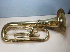 REYNOLDS CONTEMPORA 3 valve BARITONE HORN euphonium W/Case Plays see desctiption